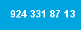 924 331 87 13 924 331 87 13